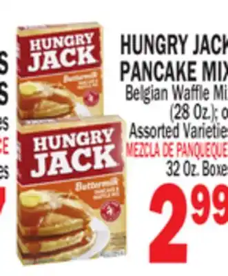 Bravo Supermarkets HUNGRY JACK PANCAKE MIX offer