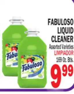 Bravo Supermarkets FABULOSO LIQUID CLEANER offer