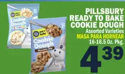 Bravo Supermarkets PILLSBURY READY TO BAKE COOKIE DOUGH offer