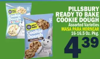 Bravo Supermarkets PILLSBURY READY TO BAKE COOKIE DOUGH offer