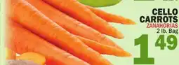 Bravo Supermarkets CELLO CARROTS offer