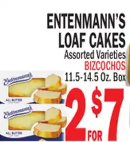 Bravo Supermarkets ENTENMANN'S LOAF CAKES offer