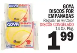 Bravo Supermarkets GOYA DISCOS FOR EMPANADAS offer