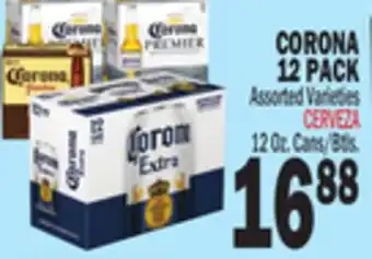 Bravo Supermarkets CORONA 12 PACK offer