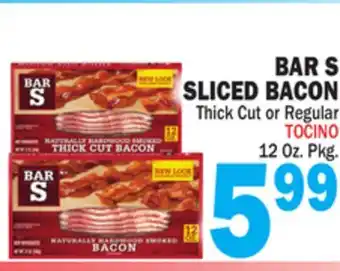 Bravo Supermarkets BAR S SLICED BACON offer