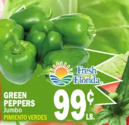 Bravo Supermarkets FRESH FROM FLORIDA GREEN PEPPERS offer