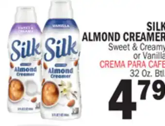 Bravo Supermarkets SILK ALMOND CREAMER offer