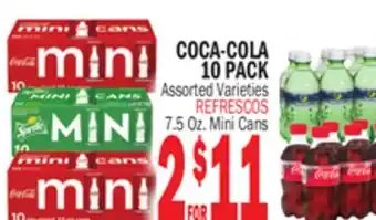 Bravo Supermarkets COCA-COLA 10 PACK offer