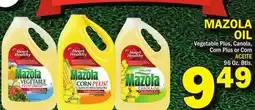 Bravo Supermarkets MAZOLA OIL offer