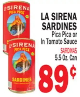 Bravo Supermarkets LA SIRENA SARDINES offer