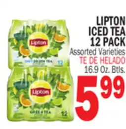 Bravo Supermarkets LIPTON ICED TEA offer