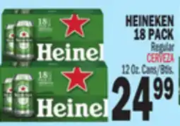 Bravo Supermarkets HEINEKEN 18 PACK offer