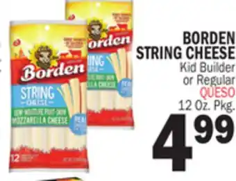 Bravo Supermarkets BORDEN STRING CHEESE offer