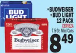 Bravo Supermarkets BUDWEISER, BUD LIGHT 12 PACK offer