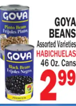 Bravo Supermarkets GOYA BEANS offer