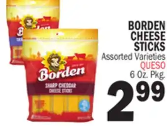 Bravo Supermarkets BORDEN CHEESE STICKS offer