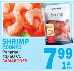 Bravo Supermarkets PANAMEI SHRIMP COOKED offer