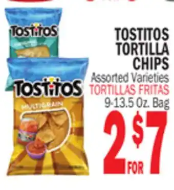 Bravo Supermarkets TOSTITOS TORTILLA CHIPS offer