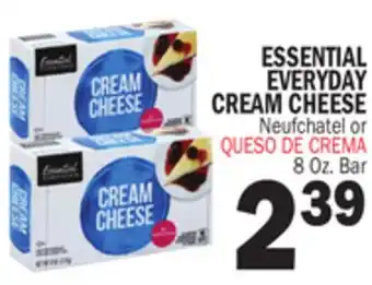 Bravo Supermarkets ESSENTIAL EVERYDAY CREAM CHEESE offer