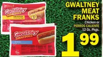 Bravo Supermarkets GWALTNEY MEAT FRANKS offer