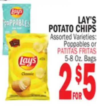 Bravo Supermarkets LAY'S POTATO CHIPS offer