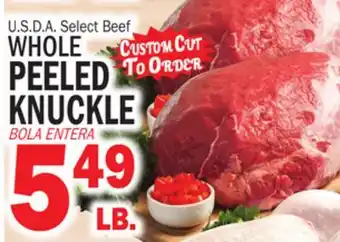 Bravo Supermarkets WHOLE PEELED KNUCKLE offer