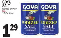 Bravo Supermarkets GOYA SALT offer