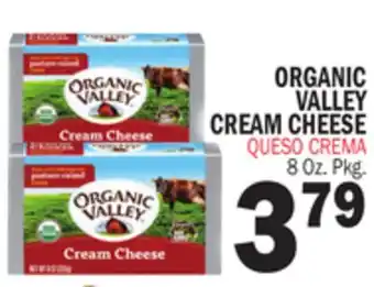 Bravo Supermarkets ORGANIC VALLEY CREAM CHEESE offer