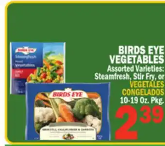 Bravo Supermarkets BIRDS EYE VEGETABLES offer