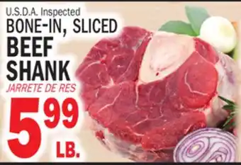 Bravo Supermarkets BONE-IN, SLICED BEEF SHANK offer