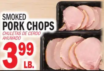 Bravo Supermarkets SMOKED PORK CHOPS offer