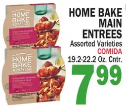 Bravo Supermarkets HOME BAKE MAIN ENTREES offer