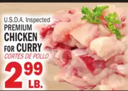 Bravo Supermarkets PREMIUM CHICKEN FOR CURRY offer