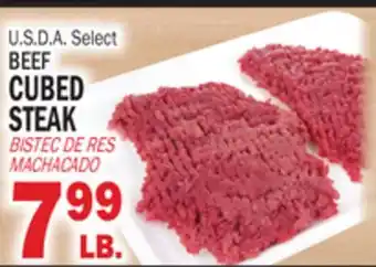 Bravo Supermarkets BEEF CUBED STEAK offer