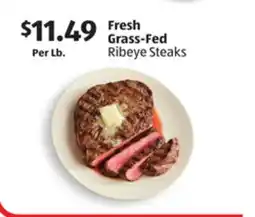 Aldi Fresh Grass-Fed Ribeye Steaks offer