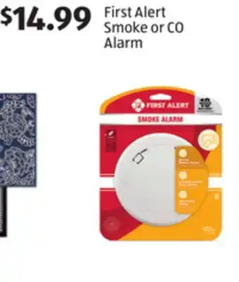 Aldi First Alert Smoke or CO Alarm offer