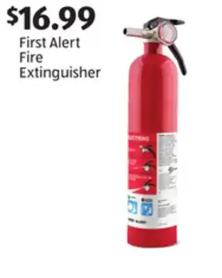 Aldi First Alert Fire Extinguisher offer