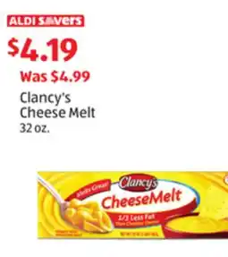 Aldi Clancy's Cheese Melt offer