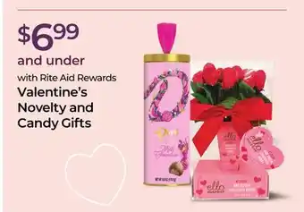 Rite Aid Valentine's Novelty and Candy Gifts offer