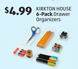 Aldi KIRKTON HOUSE 6-Pack Drawer Organizers offer