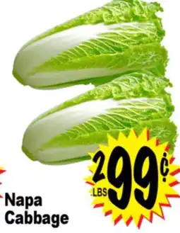 Superior Grocers Napa Cabbage offer