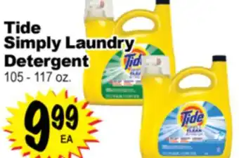 Superior Grocers Tide Simply Laundry Detergent offer