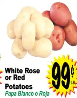 Superior Grocers White Rose or Red Potatoes offer