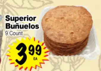 Superior Grocers Superior Buñuelos offer