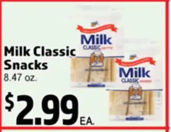 Superior Grocers Milk Classic Snacks offer