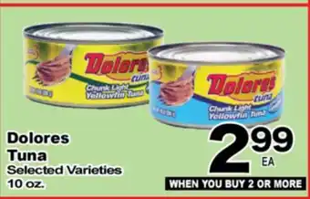 Superior Grocers Dolores Tuna offer