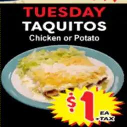 Superior Grocers TAQUITOS offer