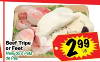 Superior Grocers Beef Tripe or Feet offer