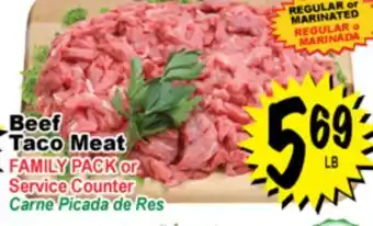 Superior Grocers Beef Taco Meat offer