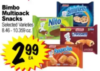 Superior Grocers Bimbo Multipack Snacks offer